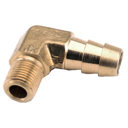 757020-0806 .5 X .38 In. Male Pipe Thread Barb Elbow